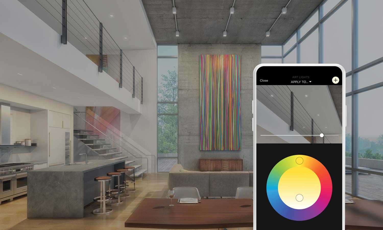 Savant Lighting Control App